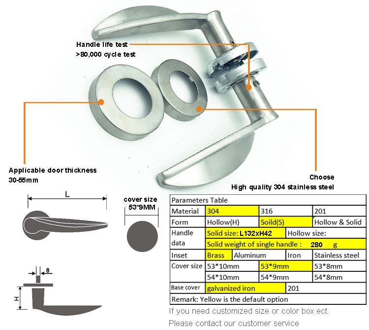 door hardware locks and handle