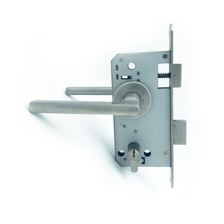 Interior lever handle bathroom privacy lock door hardware security door locks and handles