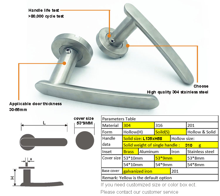 handle door lock sets for house