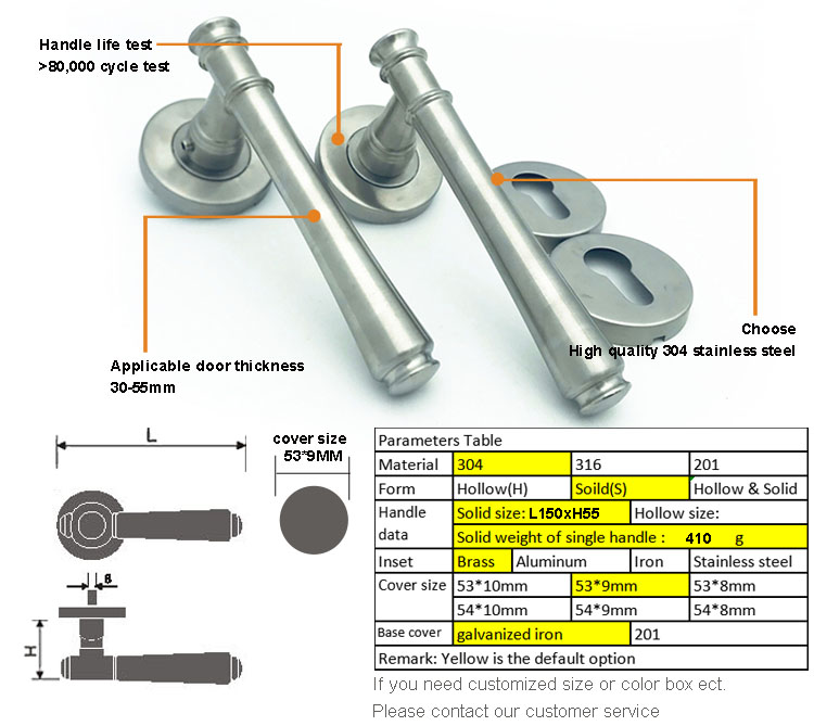 freezer door locks handle for cold room