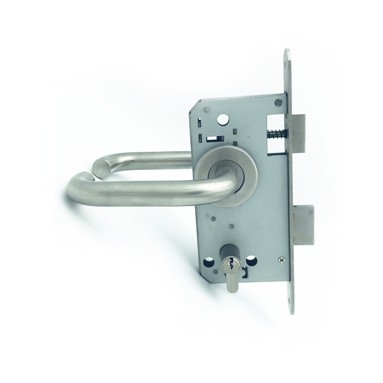 Italian cabinet interior lock door handle set luxury assembly door lock set with handles for bbx
