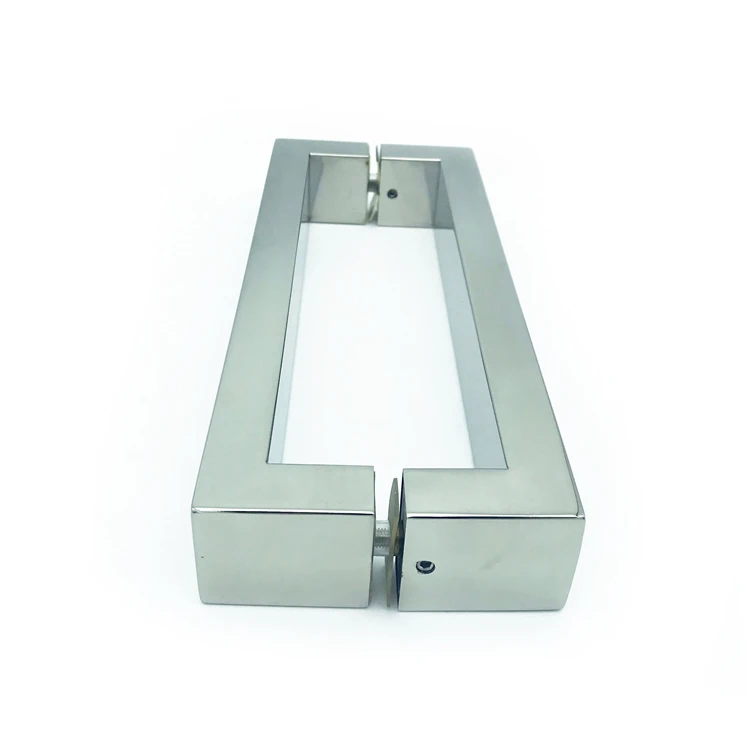 SPH15 High Quality 304 Stainless Steel Back-to-Back Pull Glass Door Handle Shower Door Handle