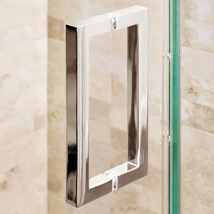 SPH16 Stainless Steel 304 316 Luxury Shower Mirror Glass Door Manufacture Pull Door Handle